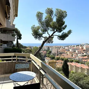 Nice, Grand Studio - Piscine - Terrasse Vue Mer Nice